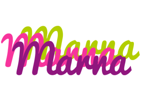 Marna flowers logo