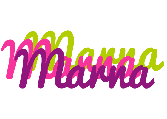 Marna flowers logo