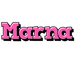 Marna girlish logo