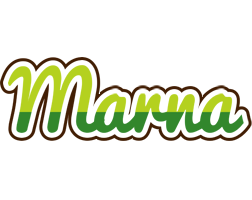 Marna golfing logo