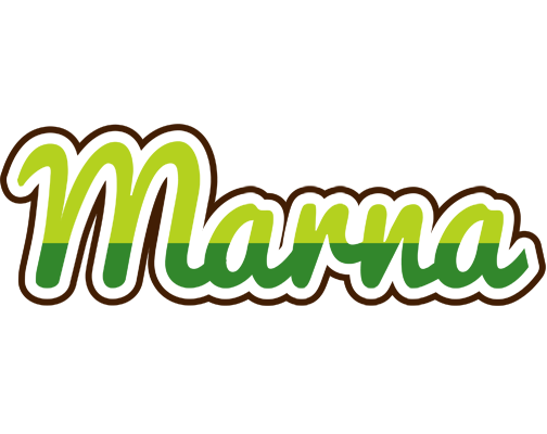 Marna golfing logo