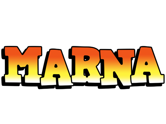 Marna sunset logo