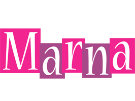 Marna whine logo