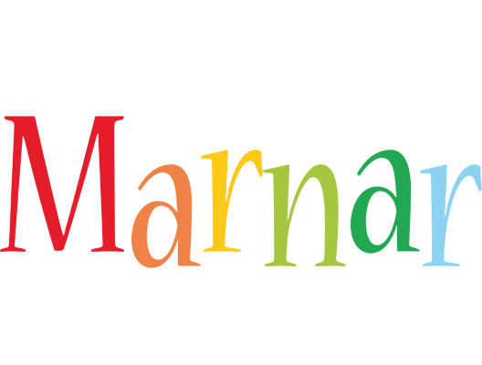 Marnar birthday logo