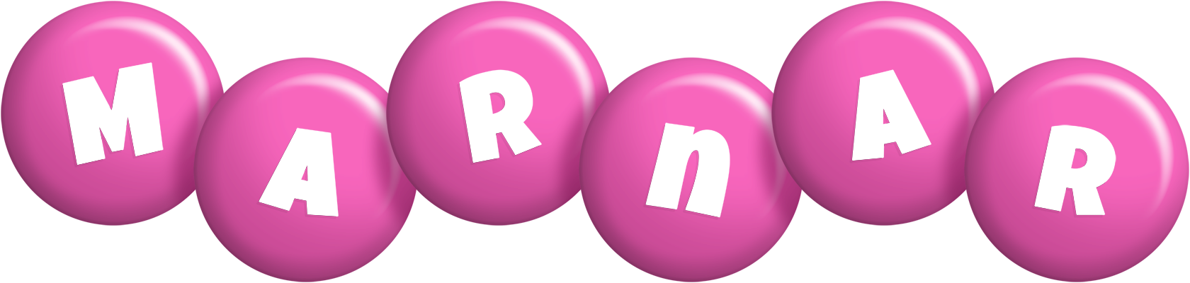 Marnar candy-pink logo