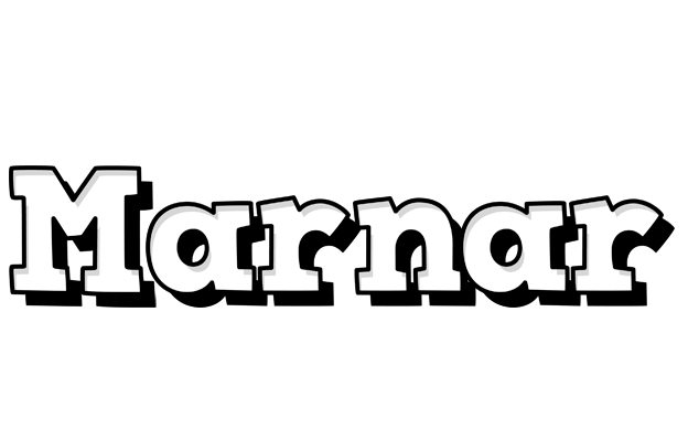 Marnar snowing logo