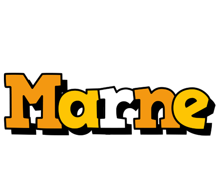 Marne cartoon logo