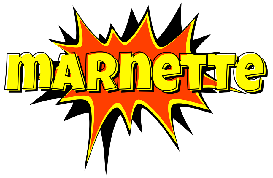 Marnette bazinga logo