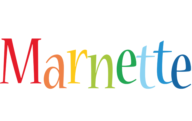 Marnette birthday logo