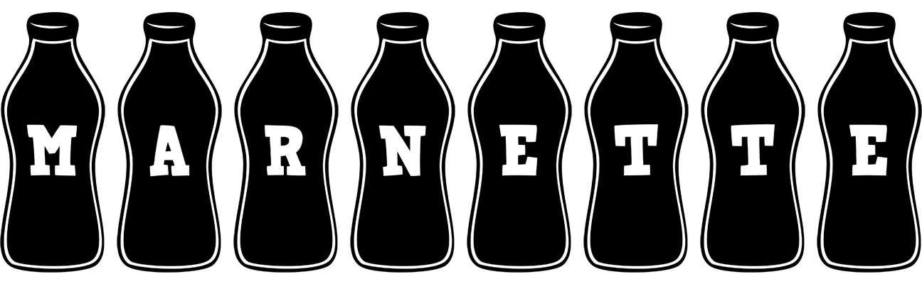 Marnette bottle logo