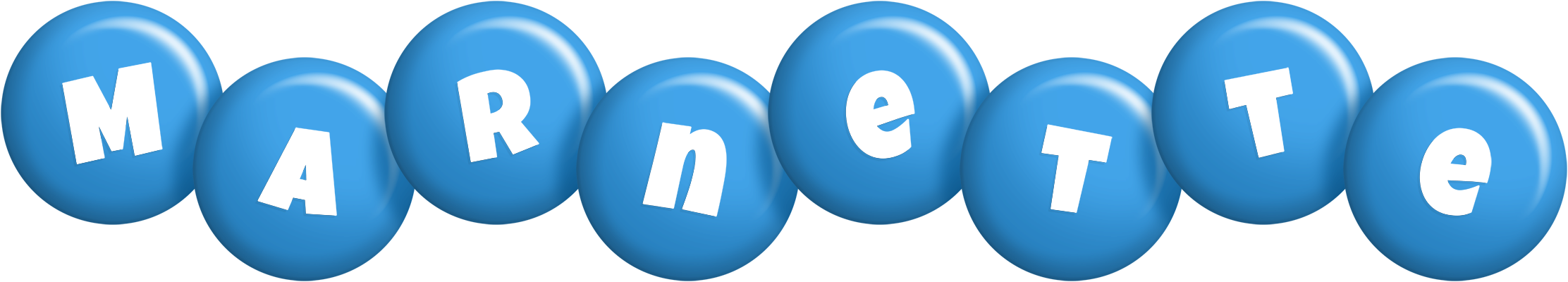 Marnette candy-blue logo