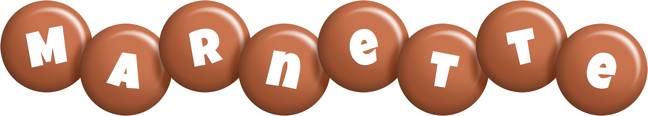 Marnette candy-brown logo
