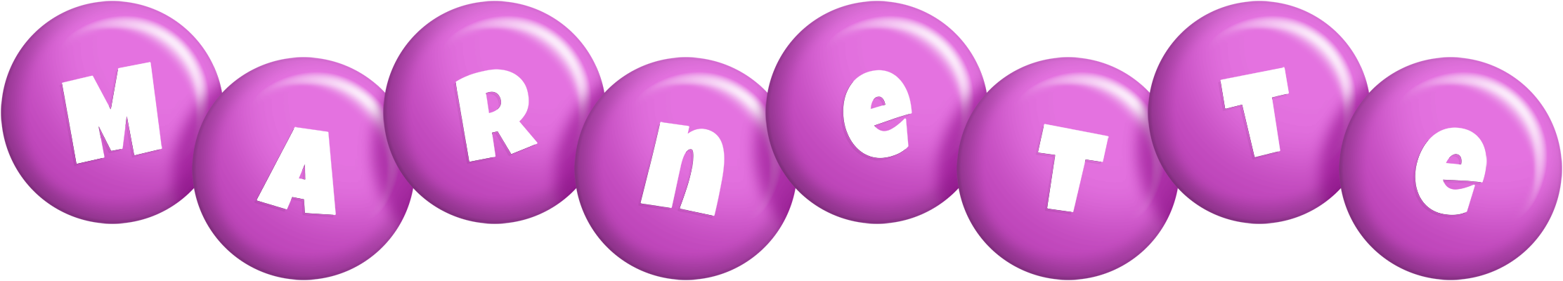 Marnette candy-purple logo