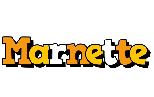 Marnette cartoon logo