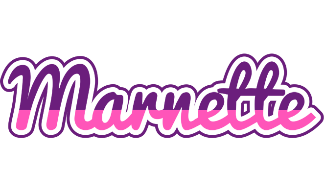 Marnette cheerful logo