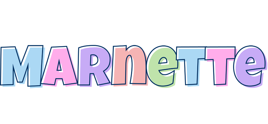 Marnette pastel logo