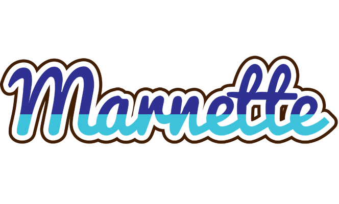 Marnette raining logo