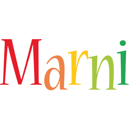 Marni birthday logo