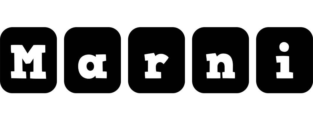 Marni box logo