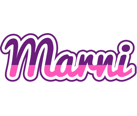 Marni cheerful logo