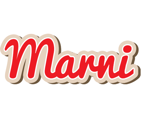 Marni chocolate logo