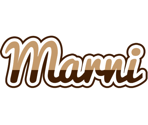 Marni exclusive logo