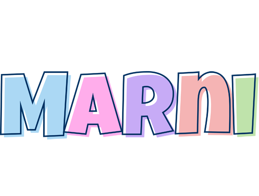 Marni pastel logo