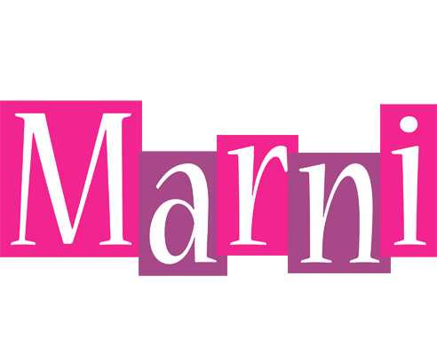 Marni whine logo