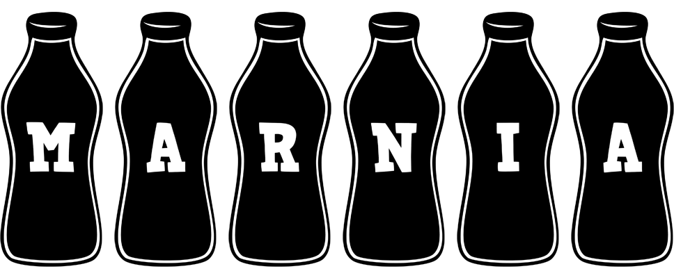 Marnia bottle logo