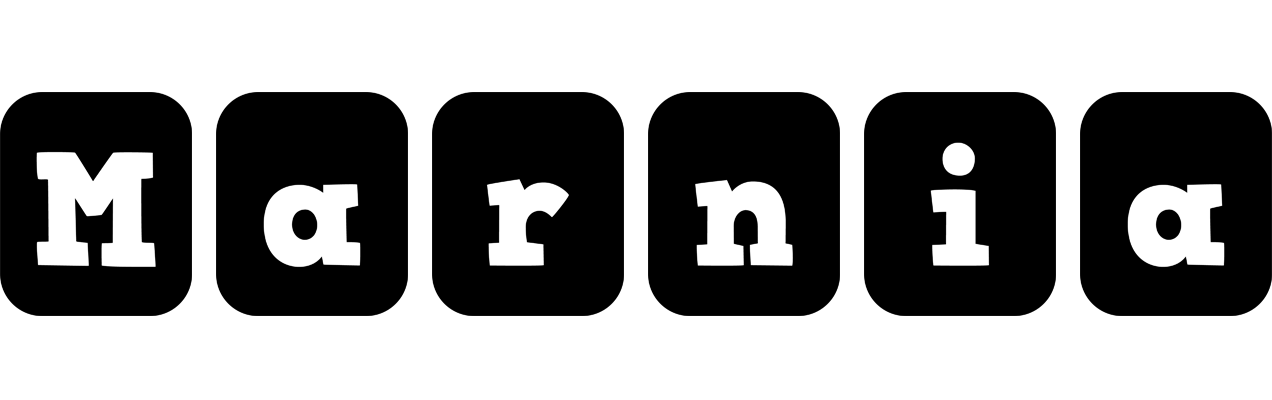 Marnia box logo