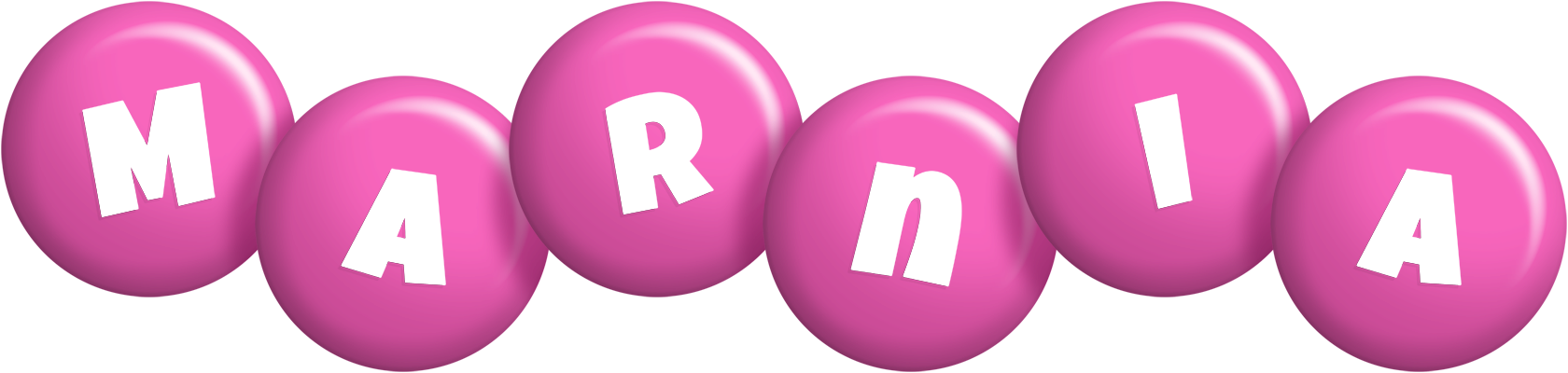 Marnia candy-pink logo