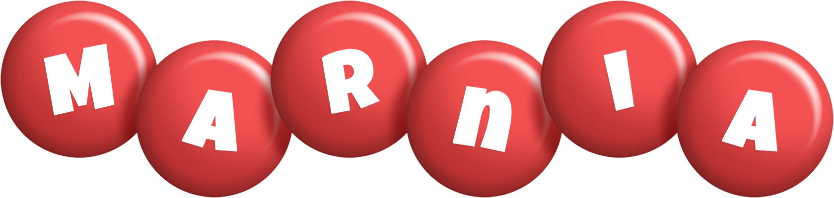 Marnia candy-red logo