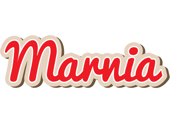 Marnia chocolate logo