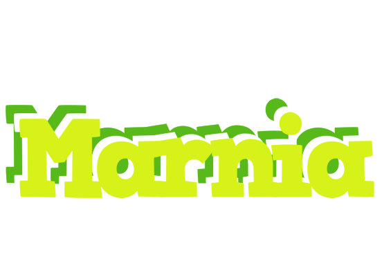 Marnia citrus logo