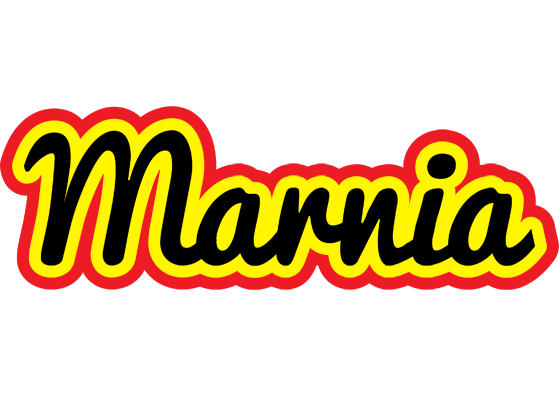 Marnia flaming logo