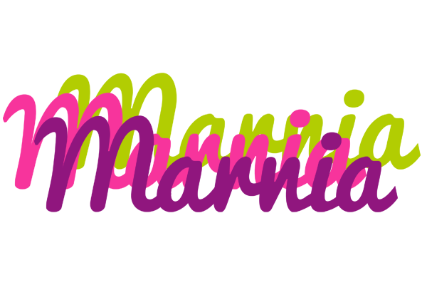 Marnia flowers logo
