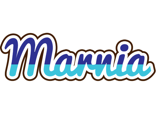 Marnia raining logo