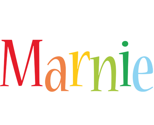Marnie birthday logo