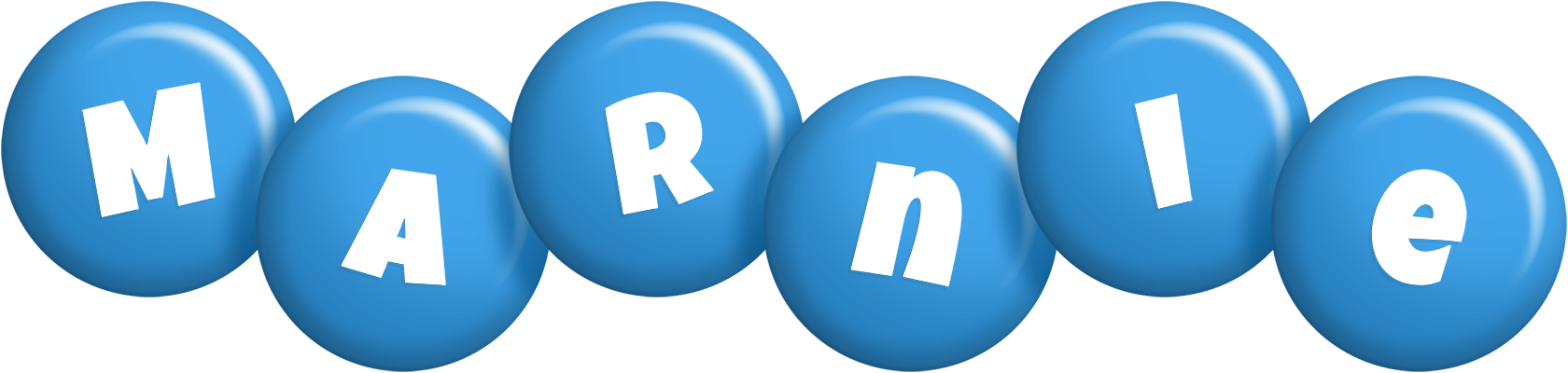 Marnie candy-blue logo
