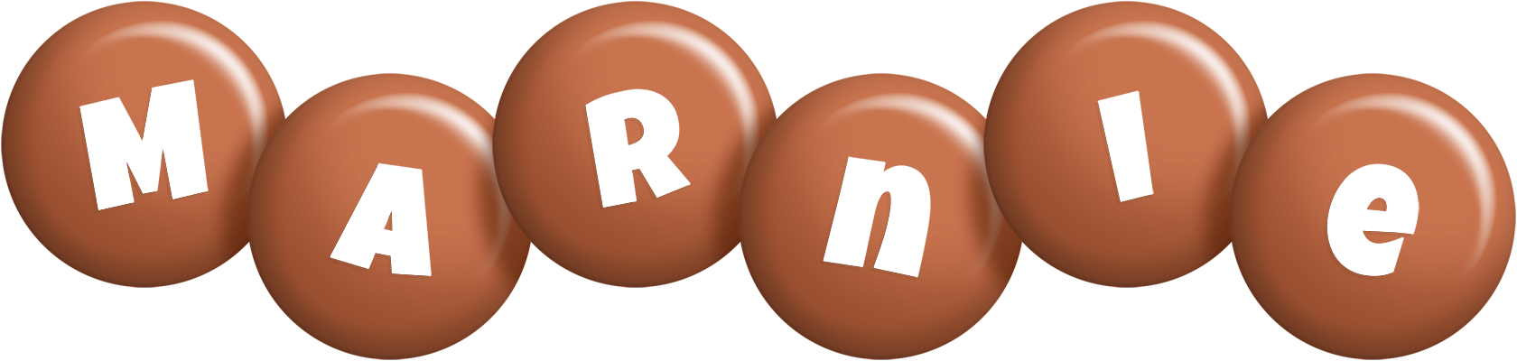 Marnie candy-brown logo