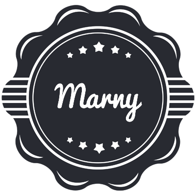 Marny badge logo