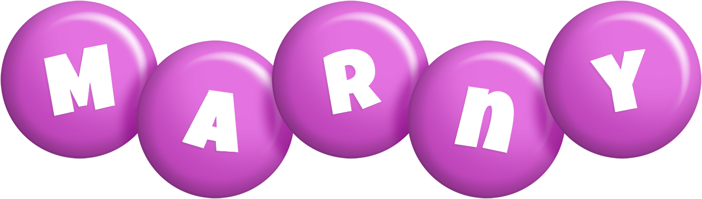 Marny candy-purple logo