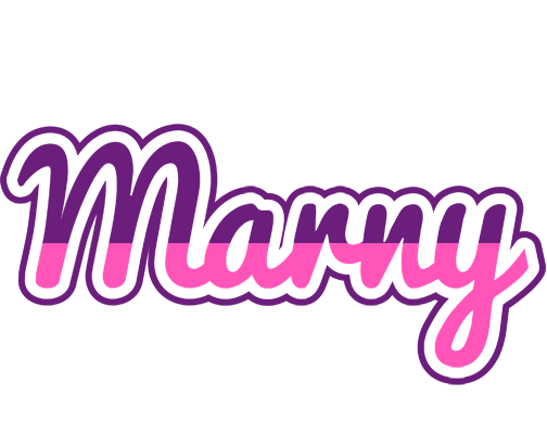 Marny cheerful logo