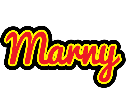 Marny fireman logo