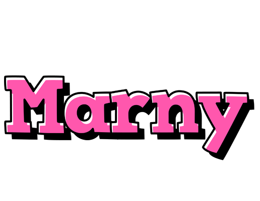 Marny girlish logo