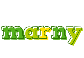 Marny juice logo