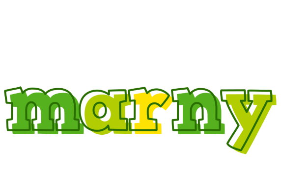 Marny juice logo