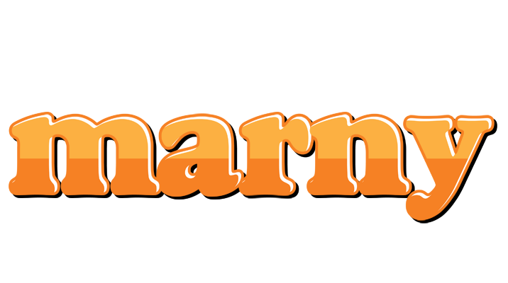 Marny orange logo