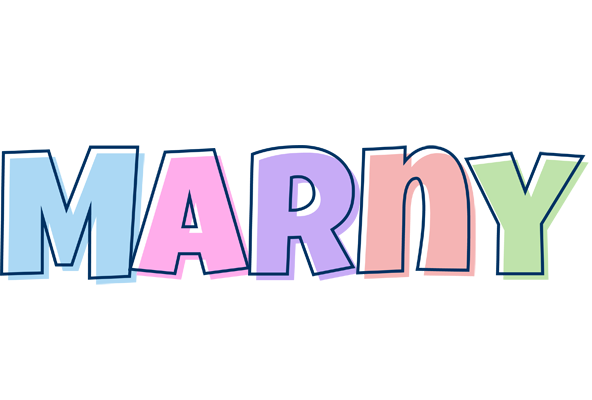 Marny pastel logo