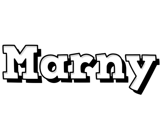 Marny snowing logo